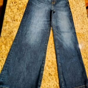 Ann Taylor Dark Blue Flare Jeans